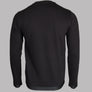 EA7 Metallic Gold Logo Sweatshirt Black