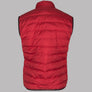 EA7 Padded Woven Down Gilet Tango Red
