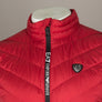 EA7 Padded Woven Down Gilet Tango Red
