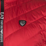 EA7 Padded Woven Down Gilet Tango Red