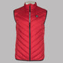EA7 Padded Woven Down Gilet Tango Red