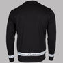 EA7 Pouch Pocket Taping Sweatshirt Black