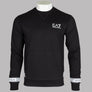 EA7 Pouch Pocket Taping Sweatshirt Black