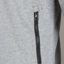 EA7 1/4 Zip Hooded Taping Sweatshirt Medium Grey