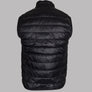 EA7 Quilted Down Gilet Black/Gold
