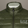 EA7 Quilted Down Gilet Forest Night