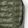 EA7 Quilted Down Gilet Forest Night
