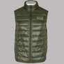 EA7 Quilted Down Gilet Forest Night
