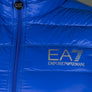 EA7 Quilted Down Gilet New Royal Blue