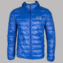 EA7 Quilted Down Hooded Jacket Mazarine Blue