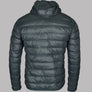 EA7 Quilted Down Hooded Jacket Urban Chic