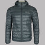 EA7 Quilted Down Hooded Jacket Urban Chic