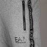 EA7 Rubberised Taping Logo Joggers Medium Grey
