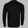 EA7 Rubberised Textured Logo Sweatshirt Black