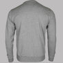 EA7 Rubberised Textured Logo Sweatshirt Medium Grey