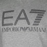 EA7 Rubberised Textured Logo Sweatshirt Medium Grey