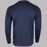 EA7 Rubberised Textured Logo Sweatshirt Navy Blue