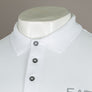 EA7 S/S Jersey Polo Shirt White
