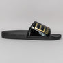 EA7 Sea World Logo Slides Black/Gold
