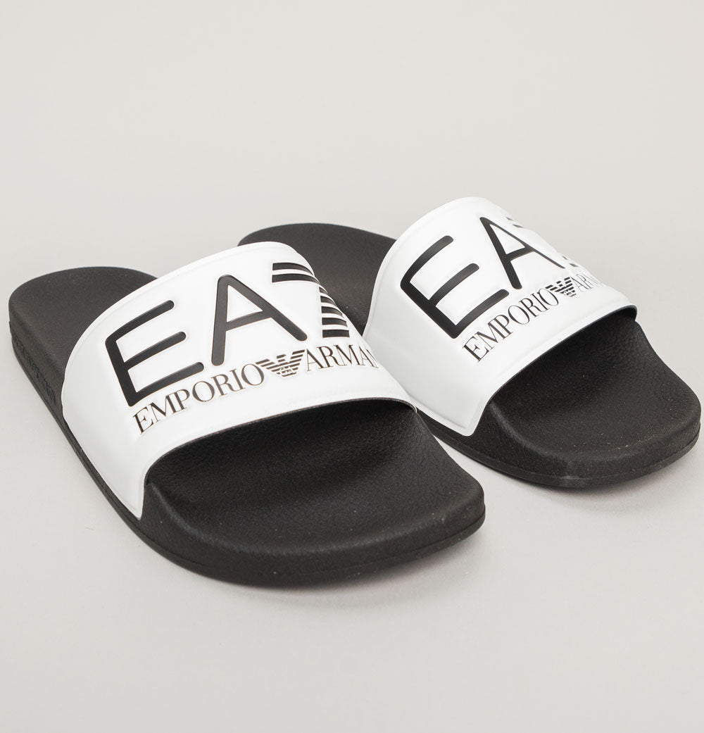 Ea7 on sale sliders mens