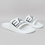 EA7 Sea World Logo Slides White/Black
