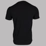 EA7 Silver Chest Logo T-Shirt Black