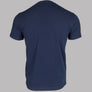 EA7 Silver Chest Logo T-Shirt Navy Blue
