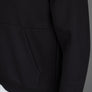 EA7 Two Tone Graphic Logo Hooded Sweatshirt Black