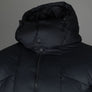 EA7 Winter Hooded Padded Jacket Black