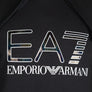 EA7 Iridescent Logo Hooded Sweatshirt Black
