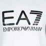 EA7 Iridescent Logo T-Shirt White