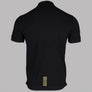 EA7 S/S Jersey Polo Shirt Black/Gold