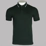 EA7 S/S Tipped Collar Polo Shirt Dark Green