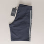 EA7 Logo Taping Cotton Shorts Navy