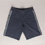 EA7 Logo Taping Cotton Shorts Navy