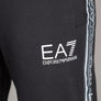 EA7 Logo Taping Joggers Black