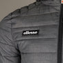 Ellesse Lombardy Padded Jacket Dark Grey Marl