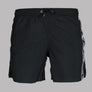 Emporio Armani Side Panel Logo Swim Shorts Black