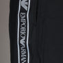 Emporio Armani Side Panel Logo Swim Shorts Black