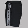 Emporio Armani Side Panel Logo Swim Shorts Black