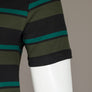 Farah Agawan Stripe T-Shirt Black