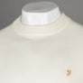 Farah Birchall Lambswool Jumper Ecru