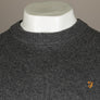 Farah Birchall Lambswool Jumper Grey