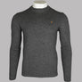 Farah Birchall Lambswool Jumper Grey