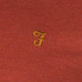 Farah Blanes Polo Shirt Torch Orange