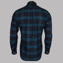 Farah Brewer Check Slim Fit Oxford Shirt Navy