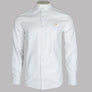 Farah Brewer Slim Fit Grandad Collar Shirt White