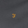 Farah Brewer Slim Fit Oxford Shirt Farah Grey
