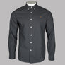 Farah Brewer Slim Fit Oxford Shirt Farah Grey