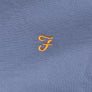 Farah Brewer Slim Fit Oxford Shirt Battleship Blue
